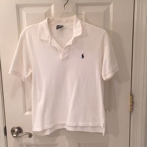 Ralph Lauren White Polo